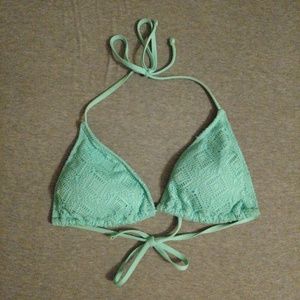 Mossimo Mint Green Bikini Swim Top
